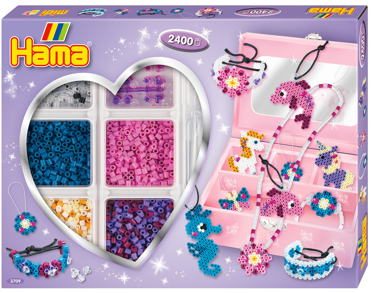 Hama Beads - Maxi - Beads in bucket - 1400pcs (8540)