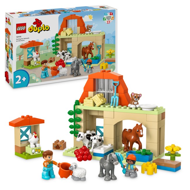 LEGO DUPLO - Pasning af bondegårdens dyr (10416)