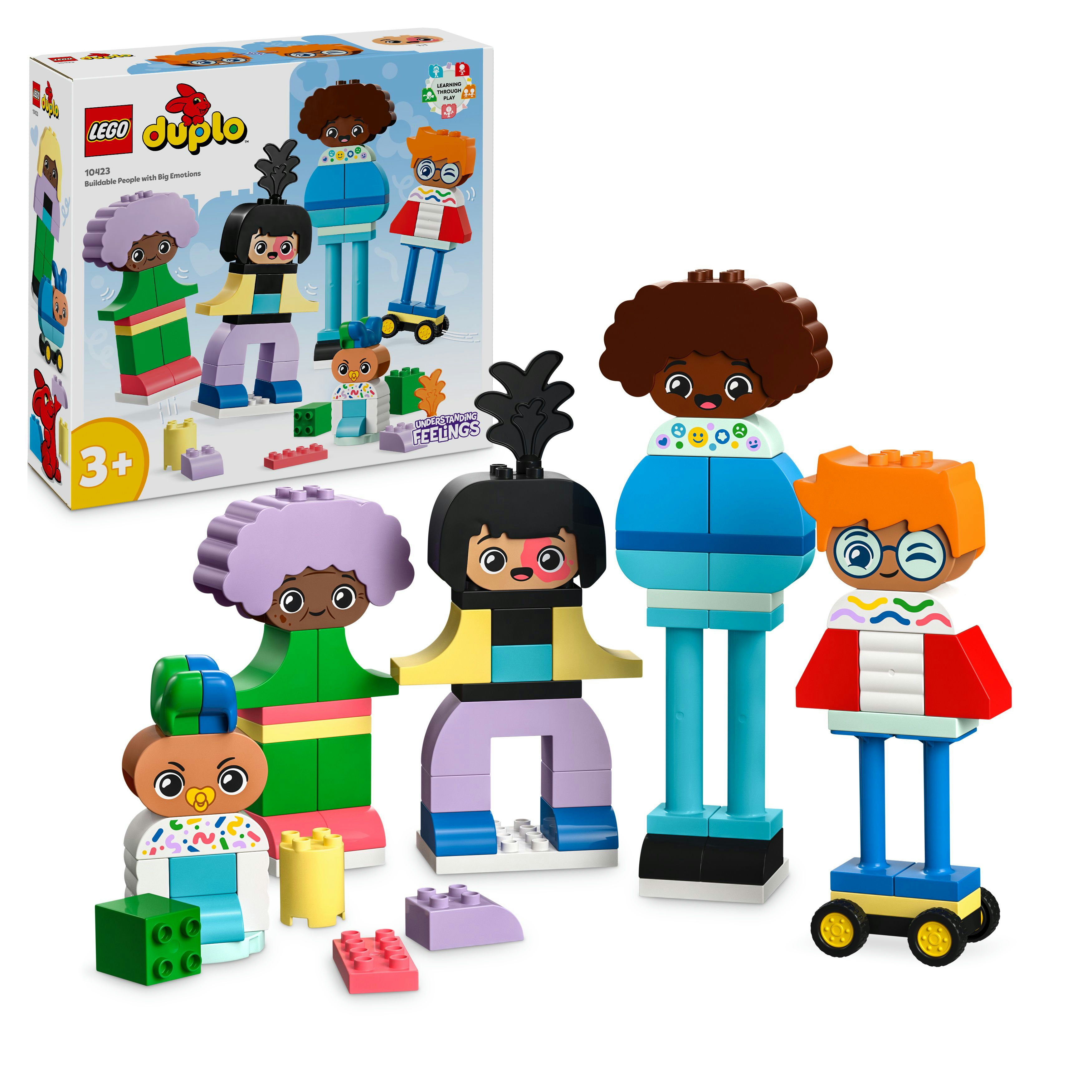 Byggbare personer med sterke følelser LEGO® DUPLO Town (10423)