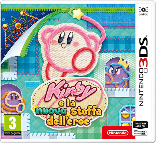 Kirby And The New Cloth Of The Nintendo 3DS Hero (ITA/Multi in game) - Videospill og konsoller