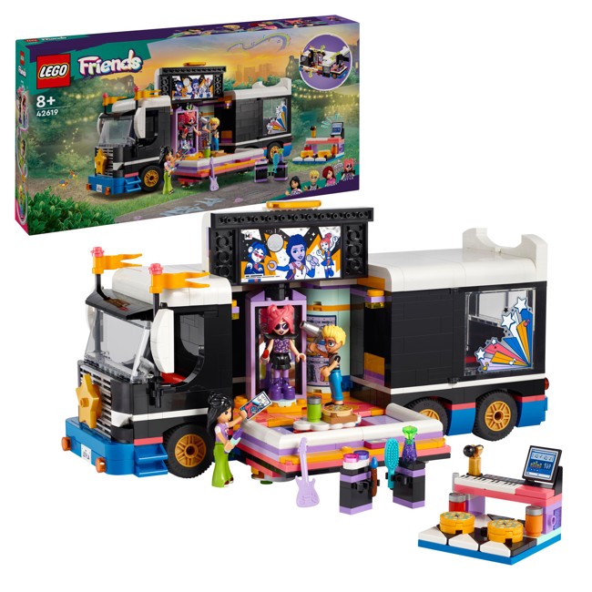 LEGO Friends - Popstjärnans turnébuss (42619)