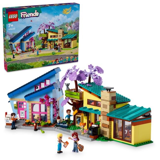 LEGO Friends - Olly og Paisleys hus (42620)
