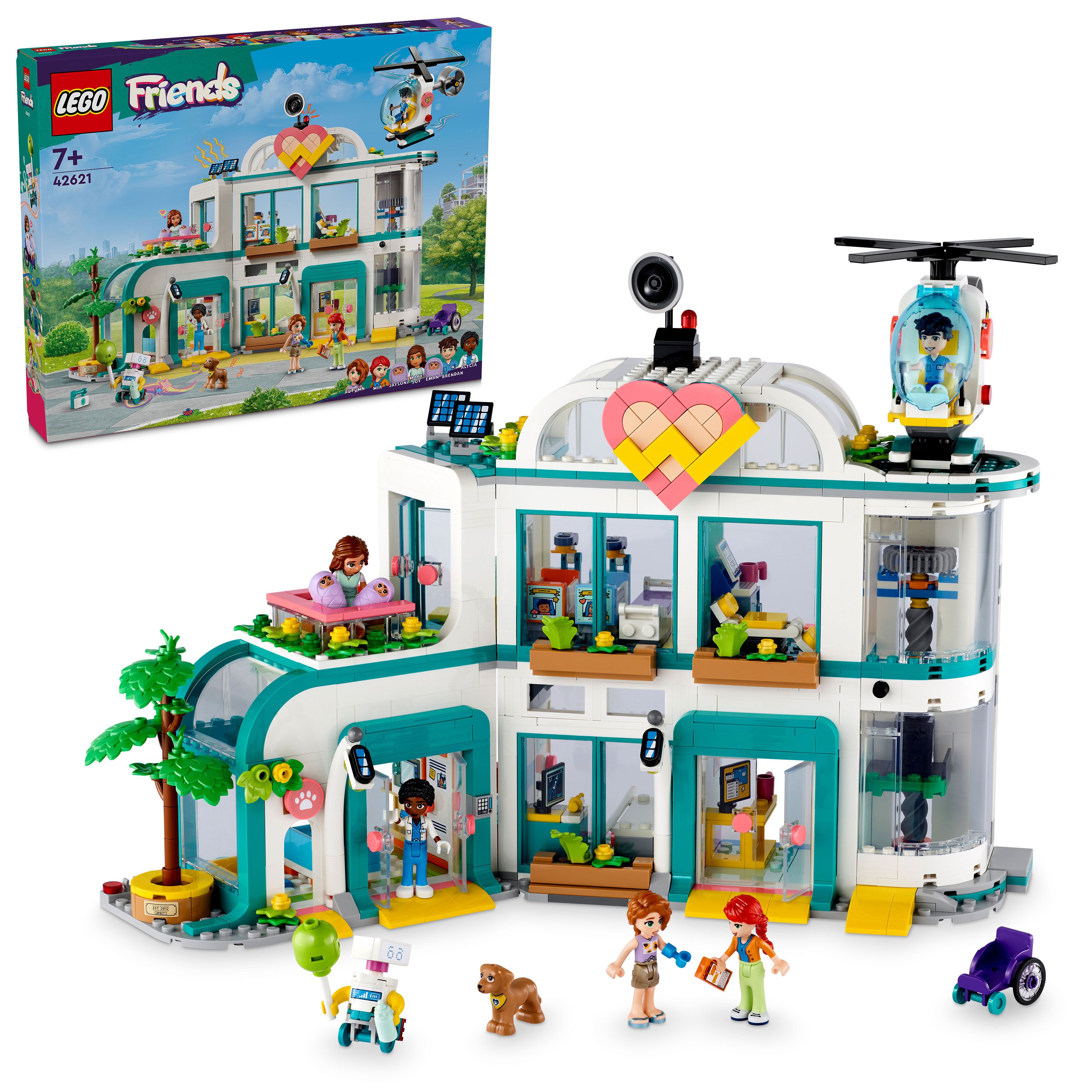 LEGO Friends - Sykehuset i Heartlake City (42621) - Leker