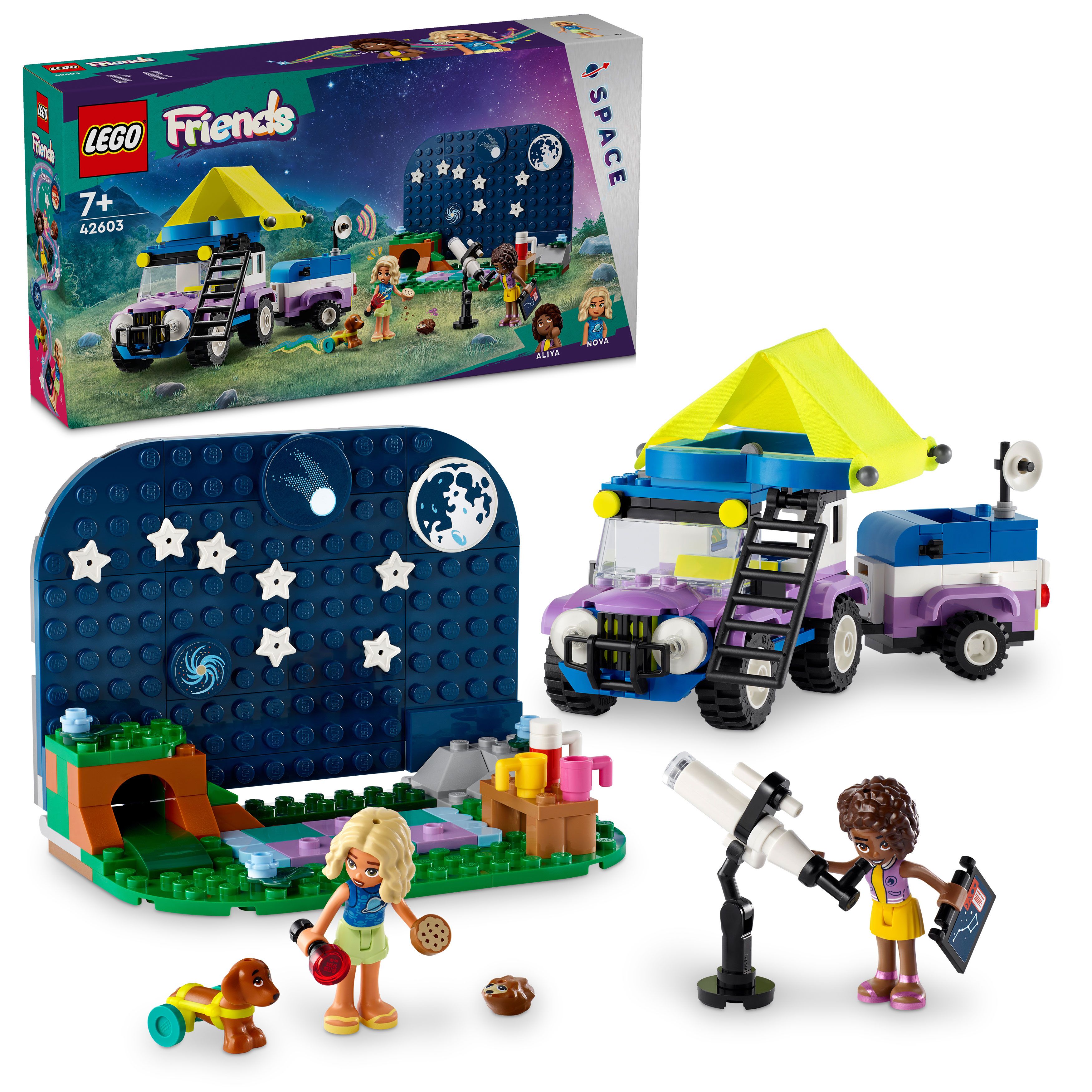 LEGO Friends - Campingbil for stjernetittere (42603)
