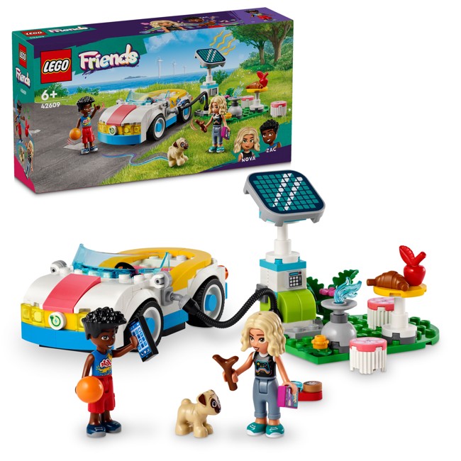 LEGO Friends - Elbil och laddstation (42609)