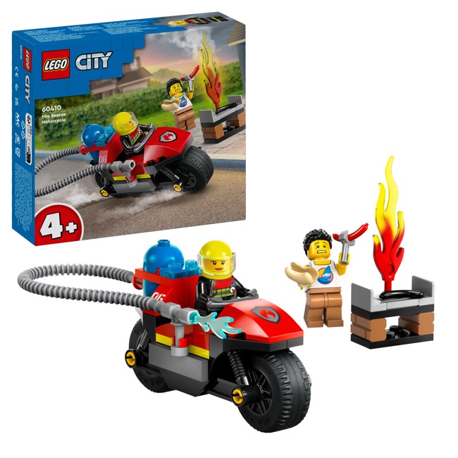 LEGO City - Brandslukningsmotorcykel (60410)