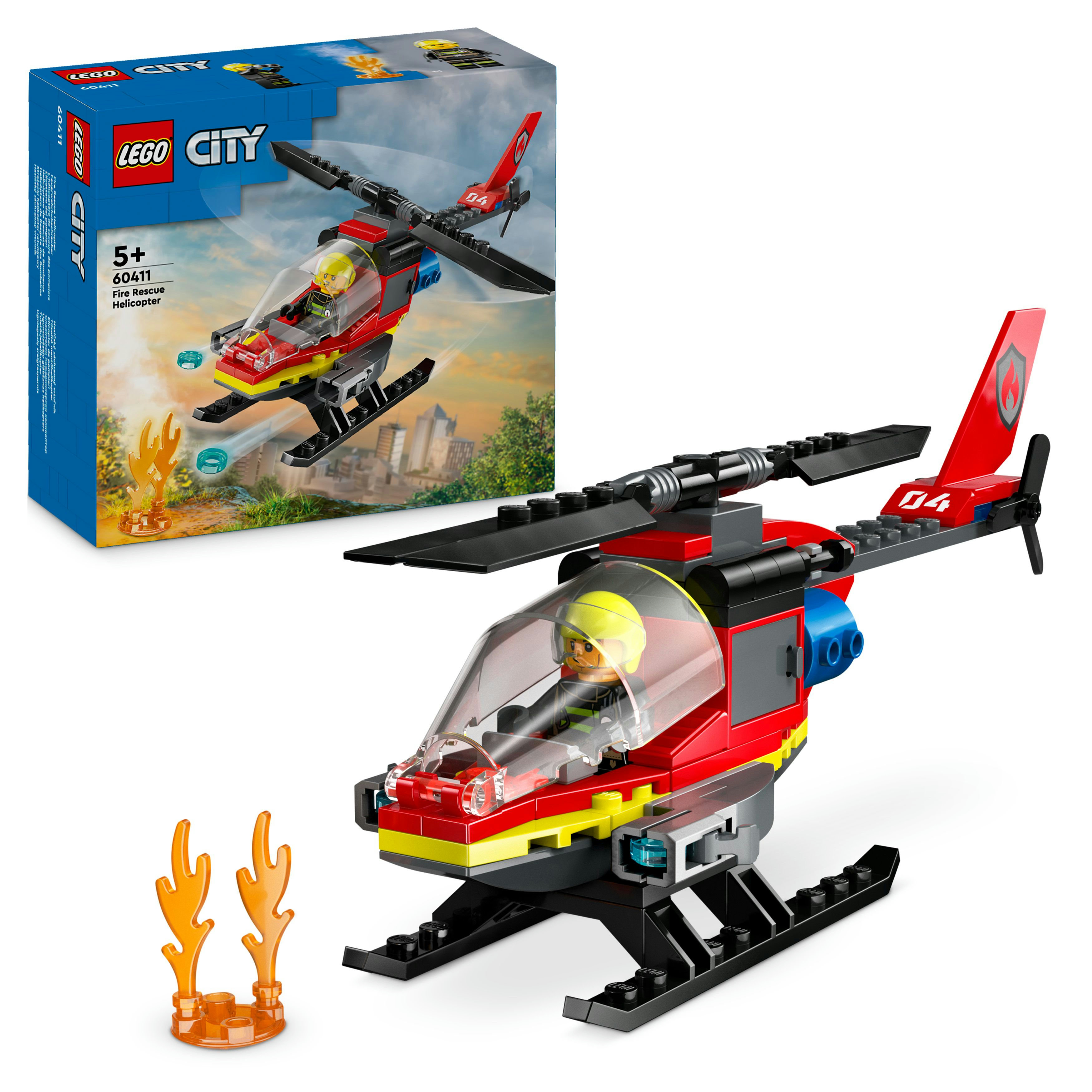 LEGO City - Brannhelikopter (60411)