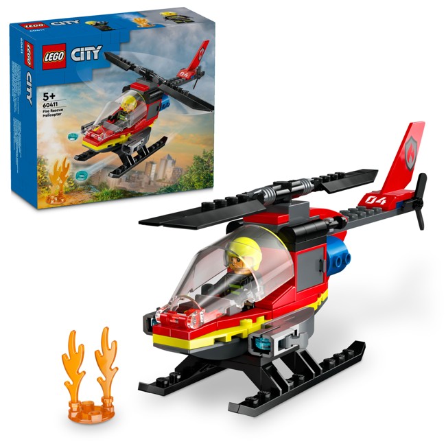 LEGO City - Brandräddningshelikopter (60411)