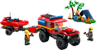 LEGO City - 4x4 brandweerauto met reddingsboot (60412) thumbnail-8