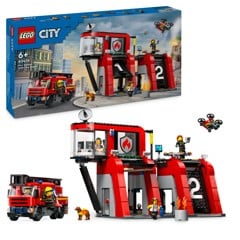 LEGO City - Brandstation med brandbil (60414)