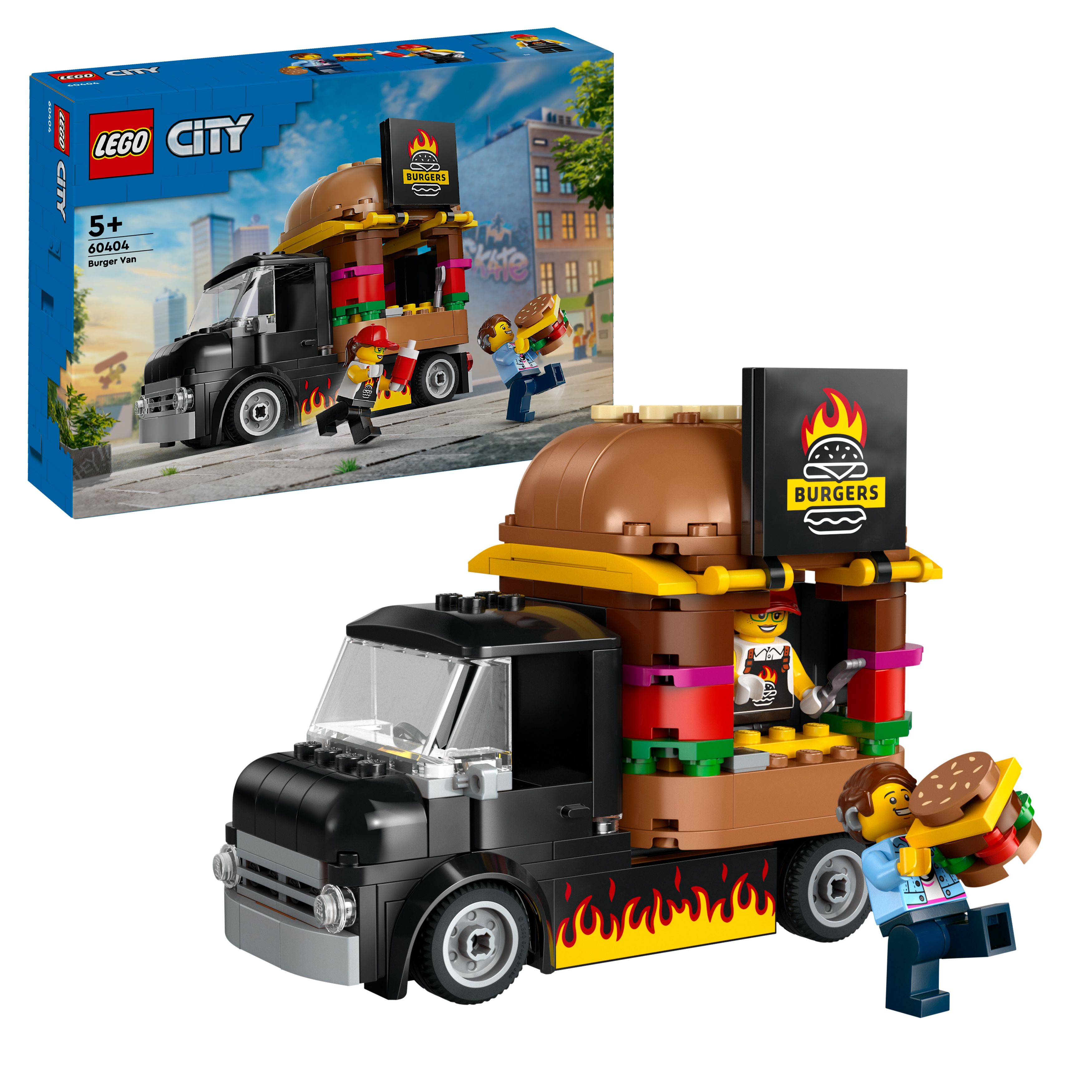 LEGO City - Burgertruck (60404) - Leker