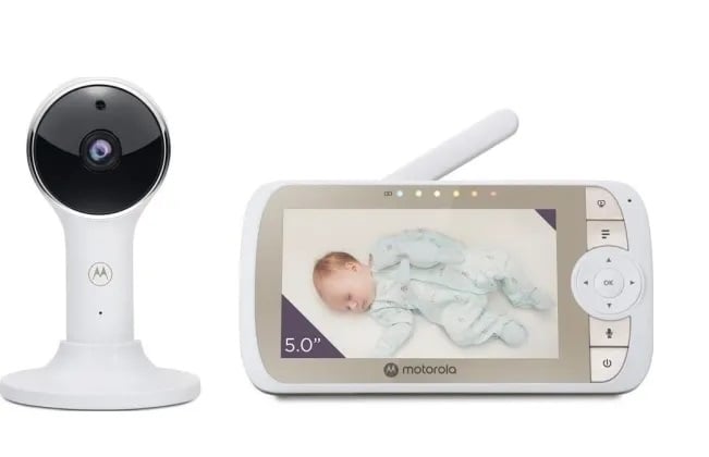 Motorola - Baby Monitor VM65X Connect White - Baby og barn