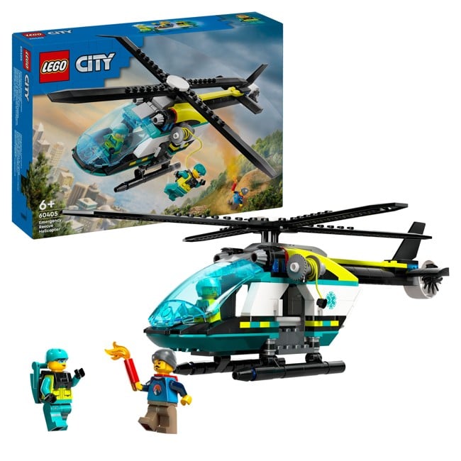 LEGO City - Emergency Rescue Helicopter (60405)