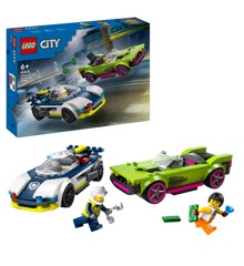 LEGO City - Poliisiauto ja muskeliauton takaa-ajo (60415)
