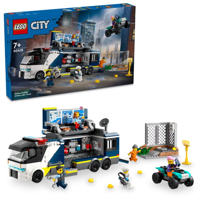 LEGO City - Politielaboratorium in truck (60418)