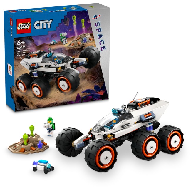 LEGO City - Space Explorer Rover and Alien Life (60431)