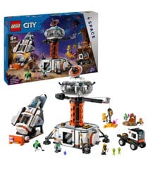 LEGO City - Rombase og utskytningsrampe for rakett (60434)