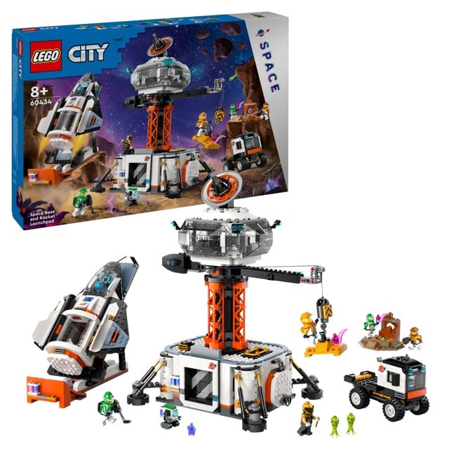 LEGO City - Rumbase og raketaffyringsrampe (60434)