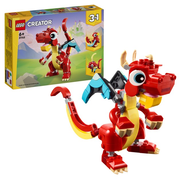 LEGO Creator - Punainen lohikäärme (31145)