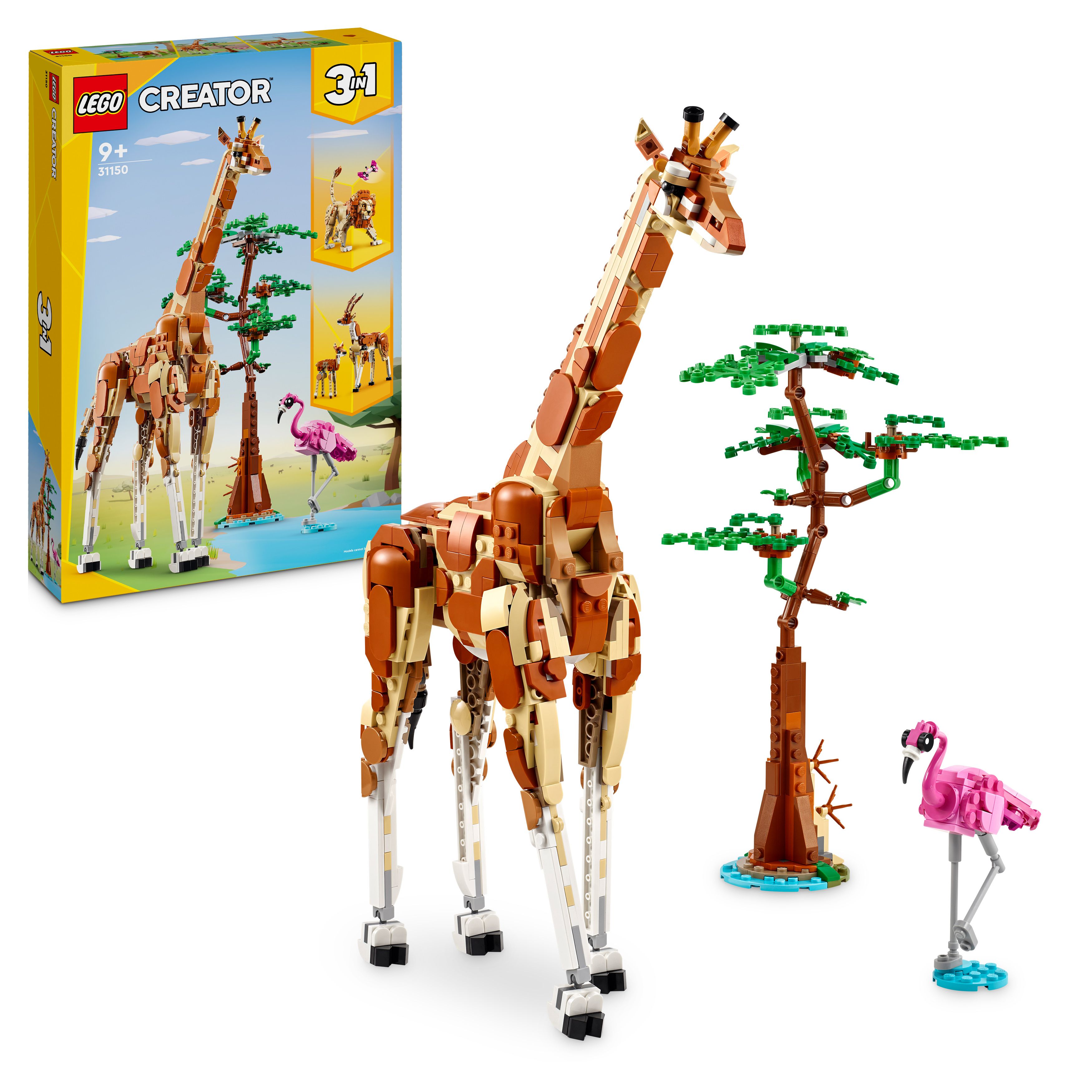 LEGO Creator - Ville dyr på safari (31150) - Leker