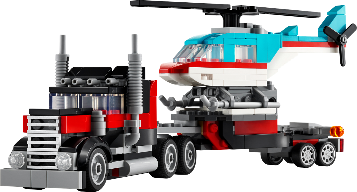 LEGO Creator - Flatbed Truck with Helicopter (31146)
