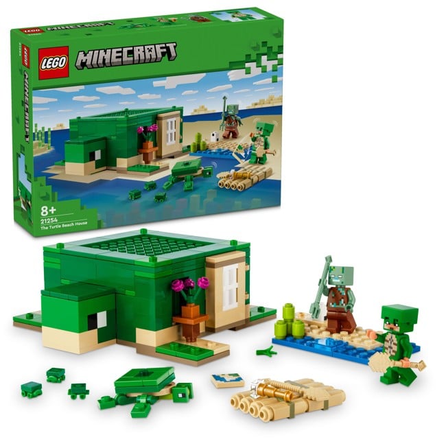 LEGO Minecraft - Het schildpadstrandhuis (21254)