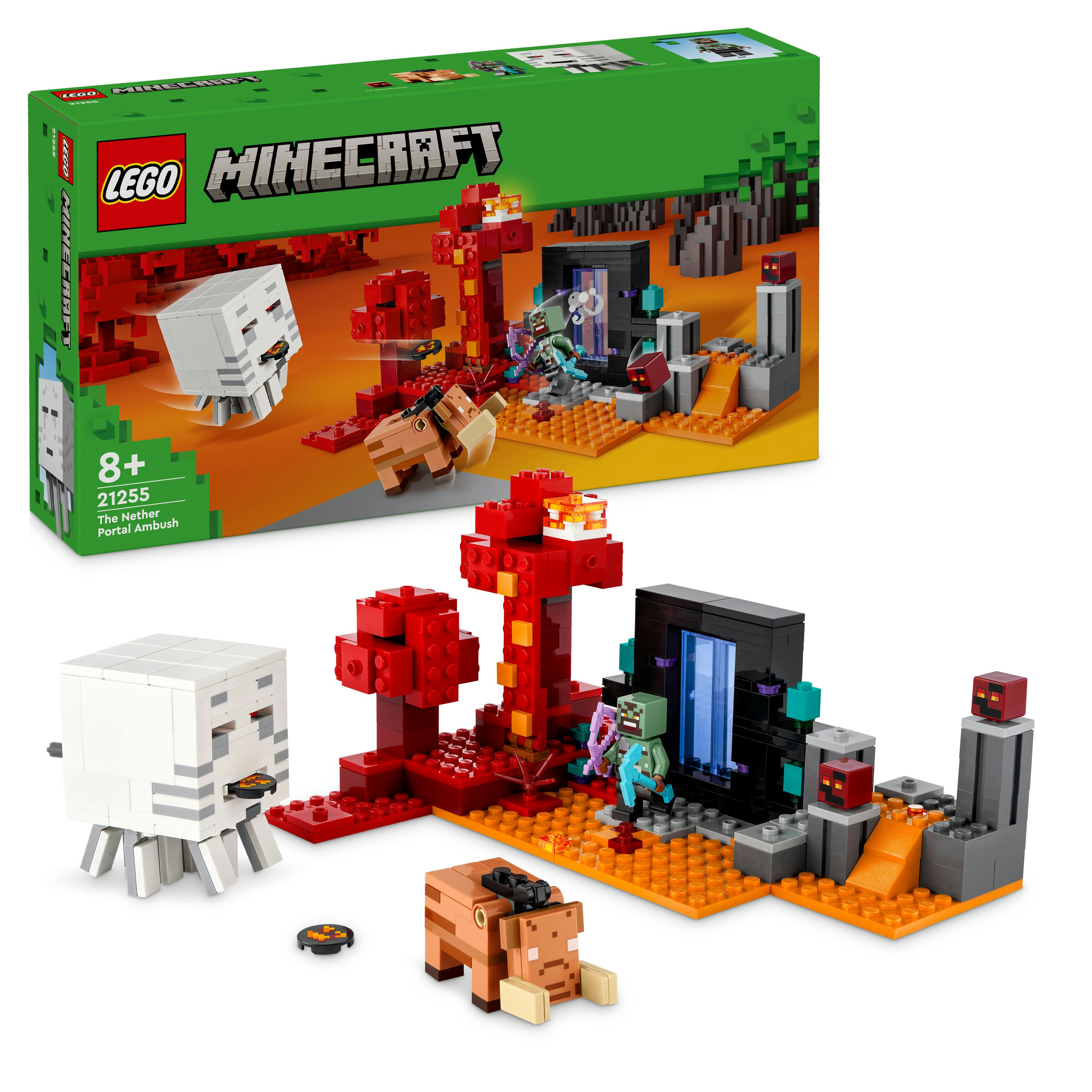 Lego Minecraft Nether Portal. BrickMagic.Asia | 21252 LEGO®