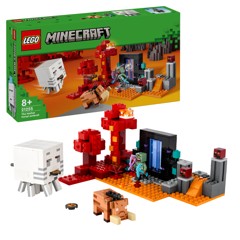 LEGO Minecraft - Baghold ved Nether-portalen (21255)