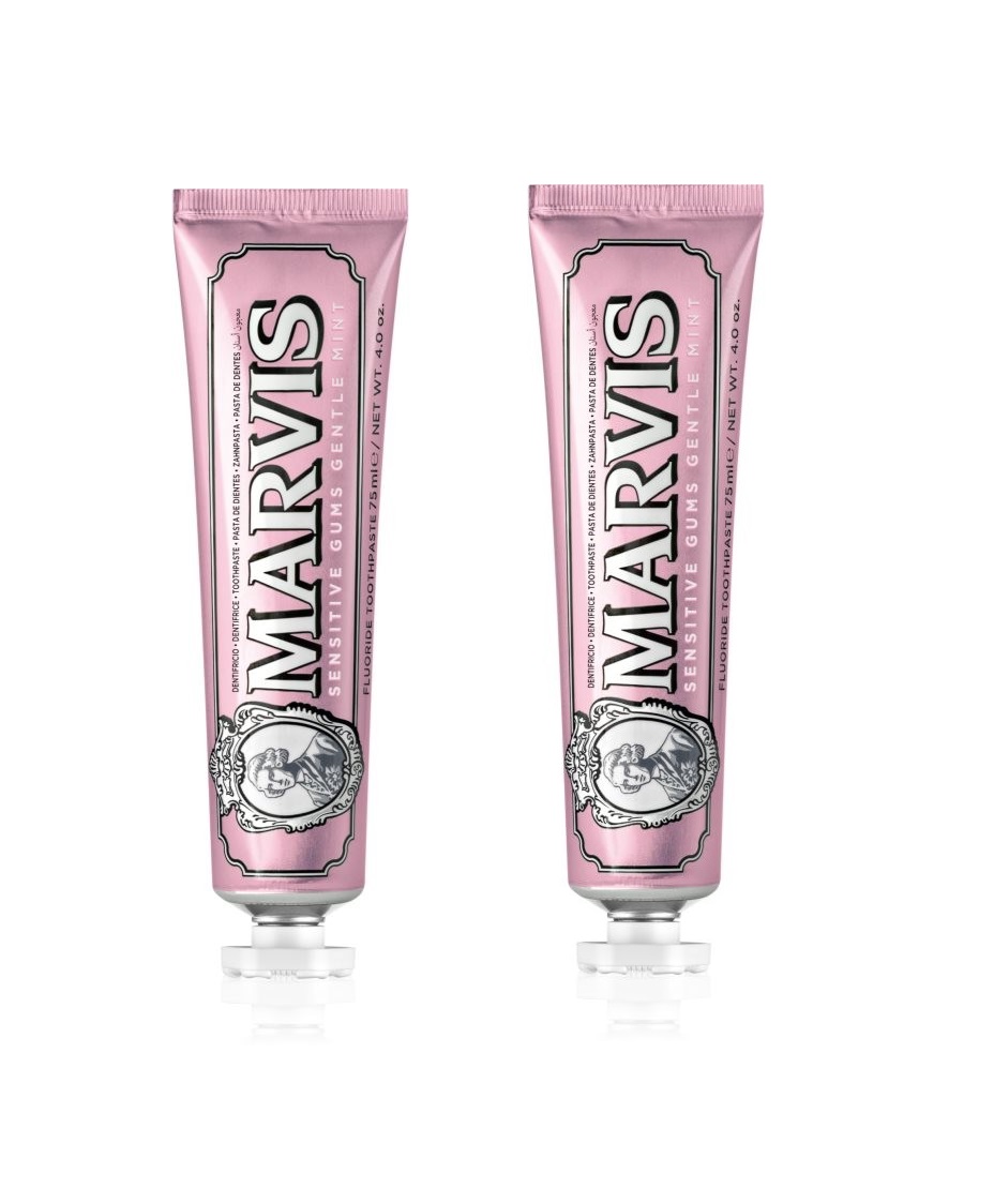 MARVIS - 2 x Sensitive Gums Mint Toothpaste 75 ml - Helse og personlig pleie