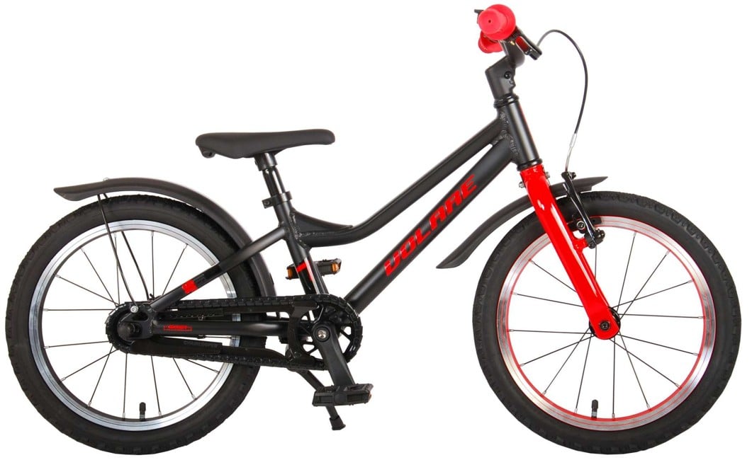 Volare - Children's Bicycle 16" - Black/Red CB Alloy Ultra Light (21670)