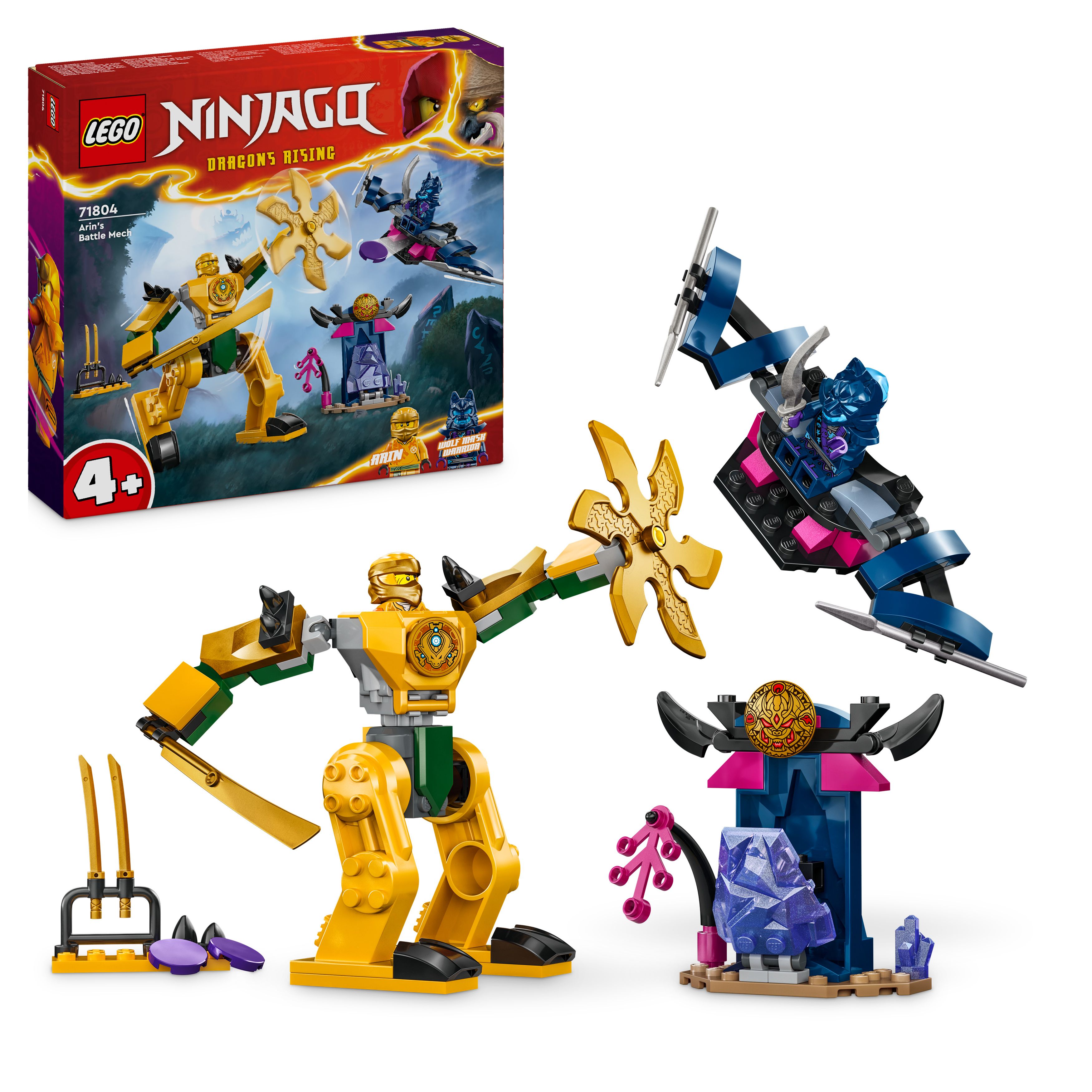 LEGO Ninjago - Arins stridsrobot (71804) - Leker
