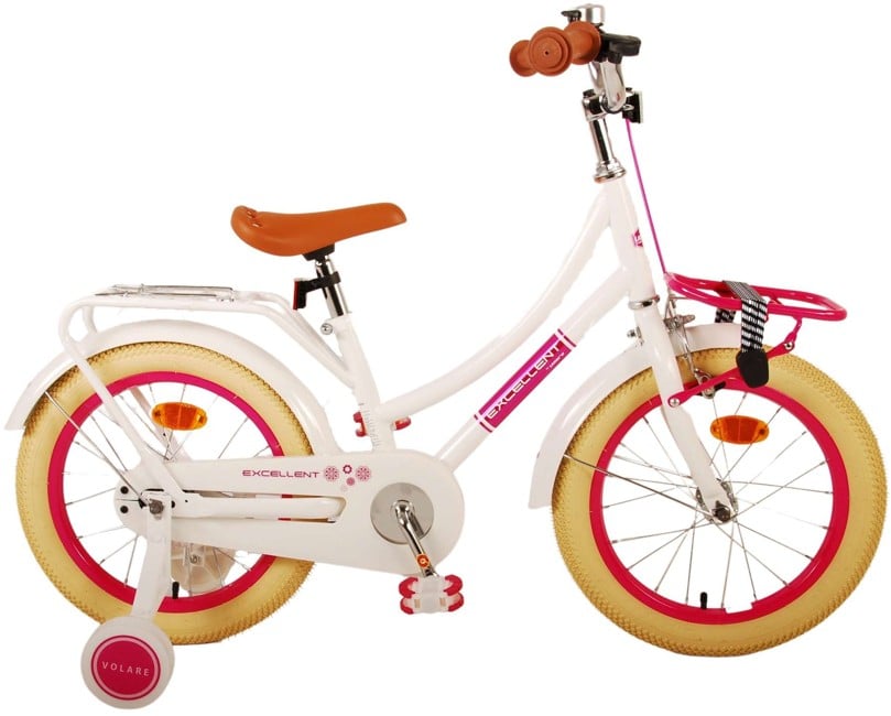 Volare - Kinderfahrrad 16" - Excellent Weiß (21389)