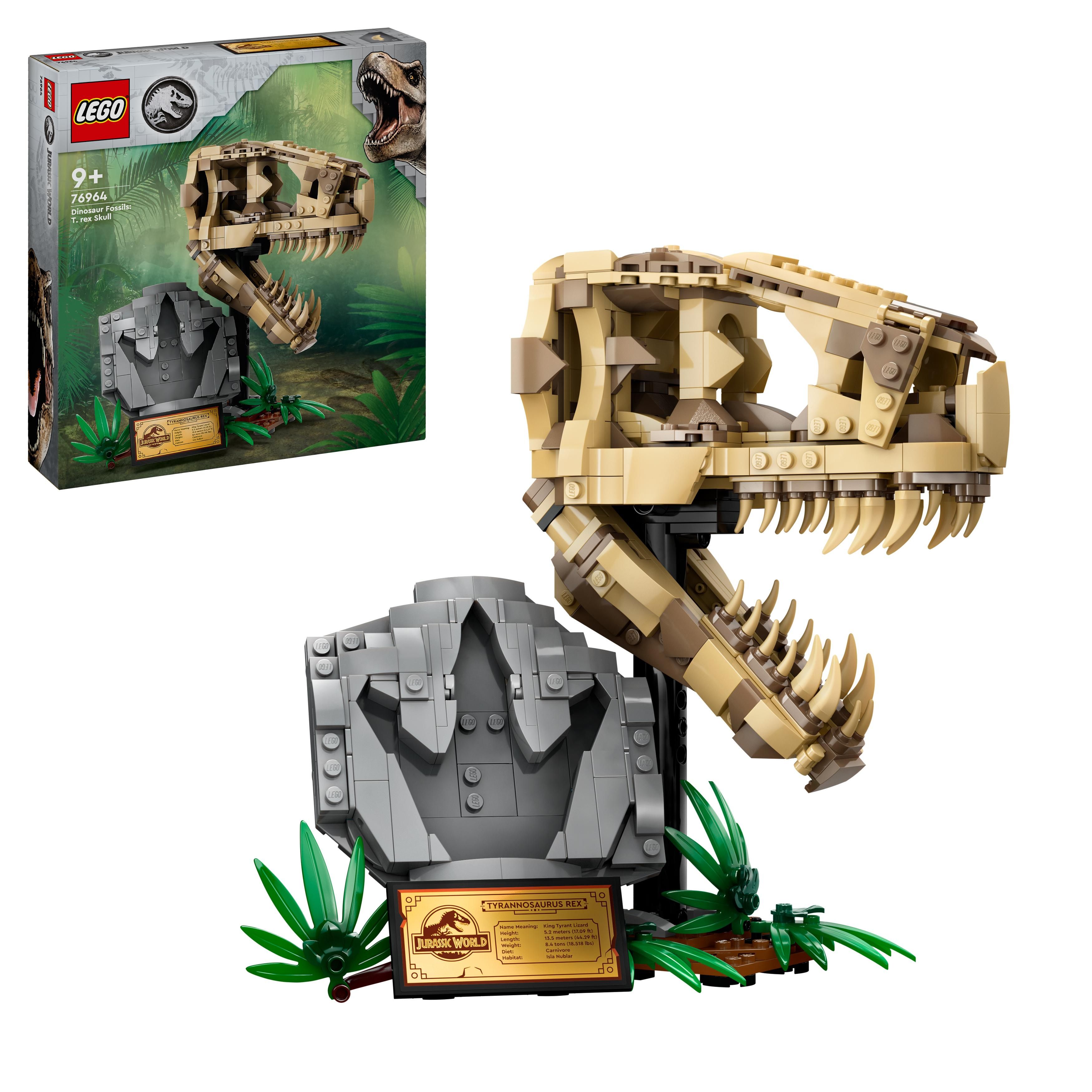 LEGO Jurassic World - Dinosaurfossiler: T. rex-hodeskalle (76964) - Leker
