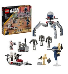 LEGO Star Wars - Kloonisoturin ja taisteludroidin taistelupakkaus (75372)