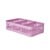 Rice - Metal Tray With 3 Rooms Pink thumbnail-1