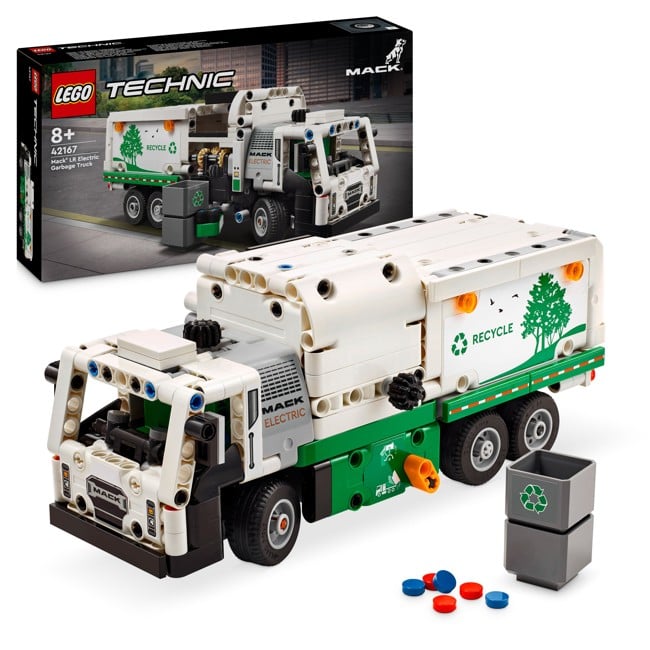 LEGO Technic - Mack® LR Electric Jäteauto (42167)