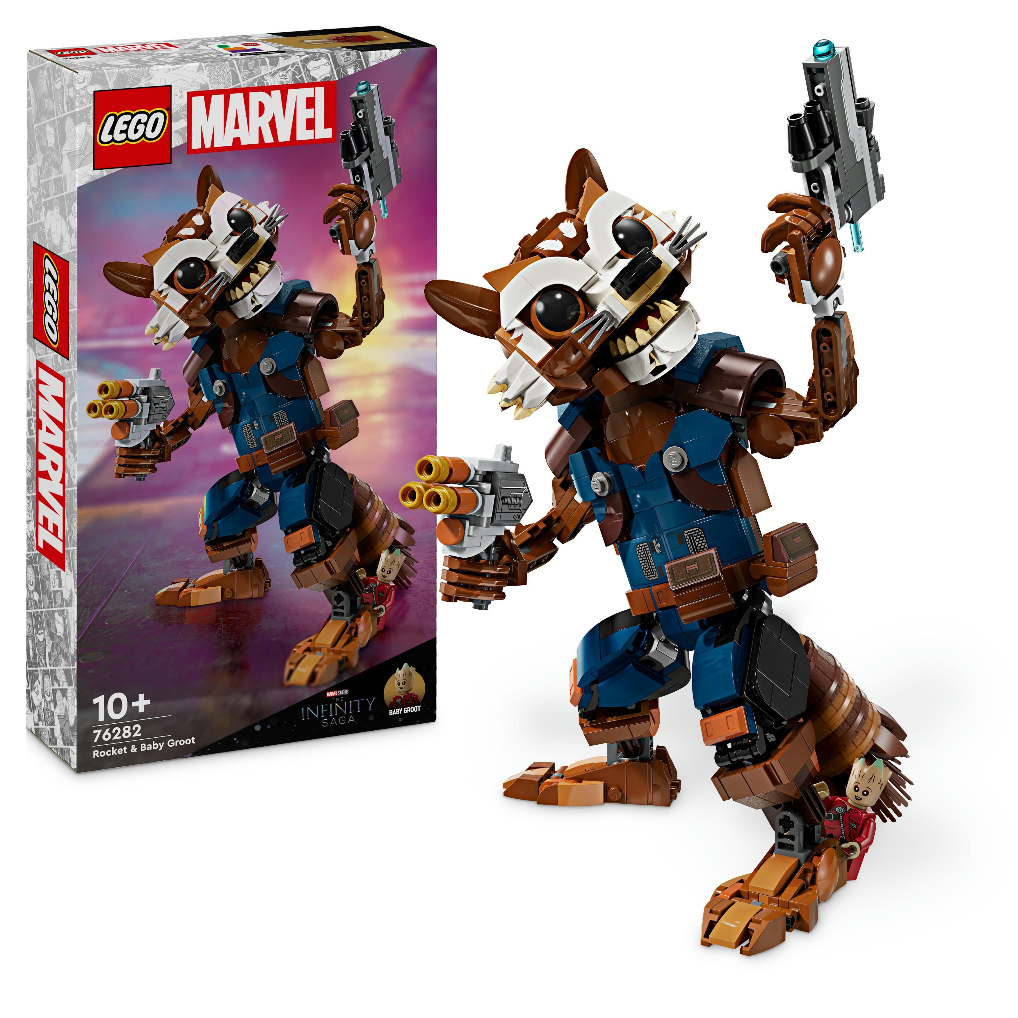 LEGO Super Heroes - Rocket og Groot som liten (76282)