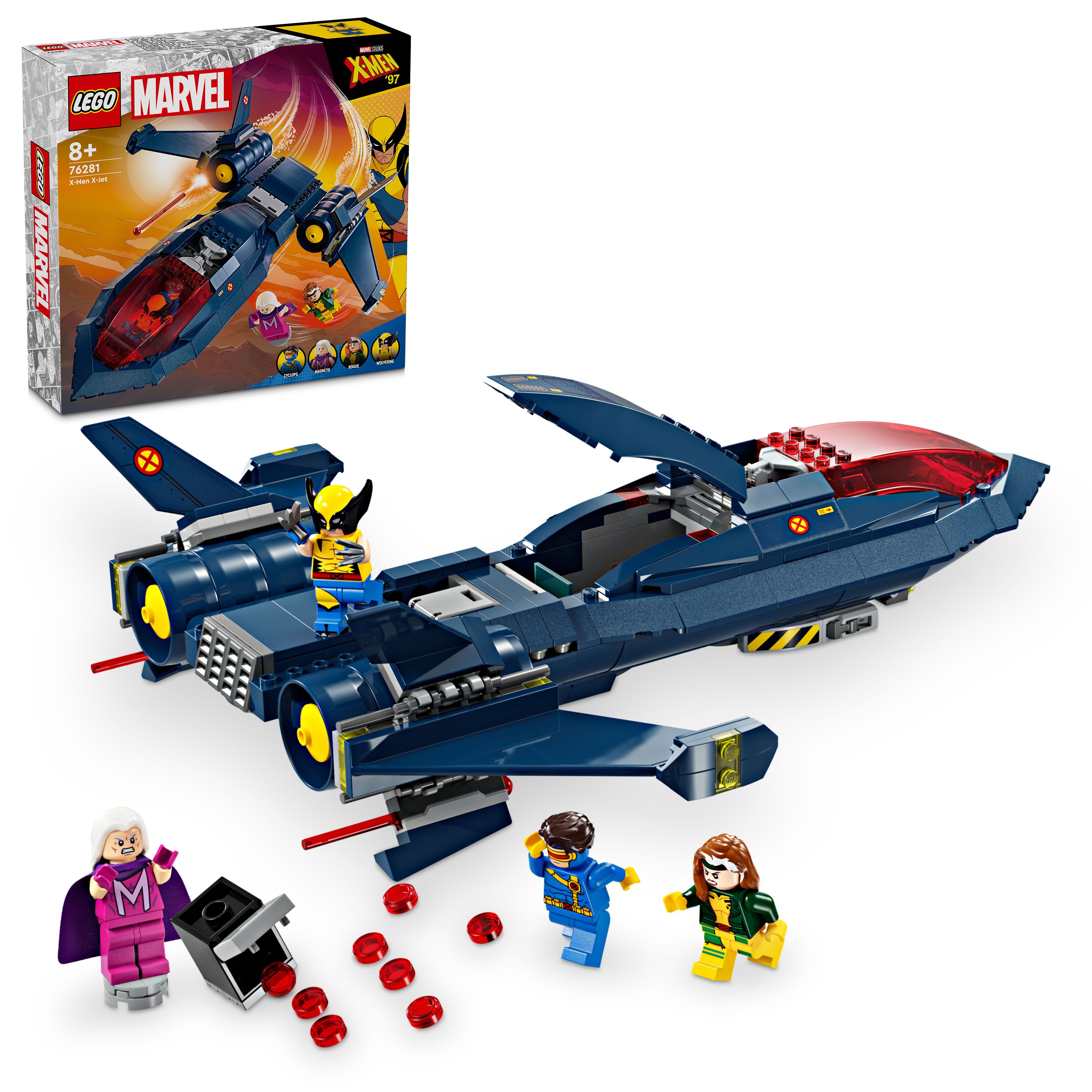 LEGO Super Heroes - X-Mens X-Jet (76281) - Leker