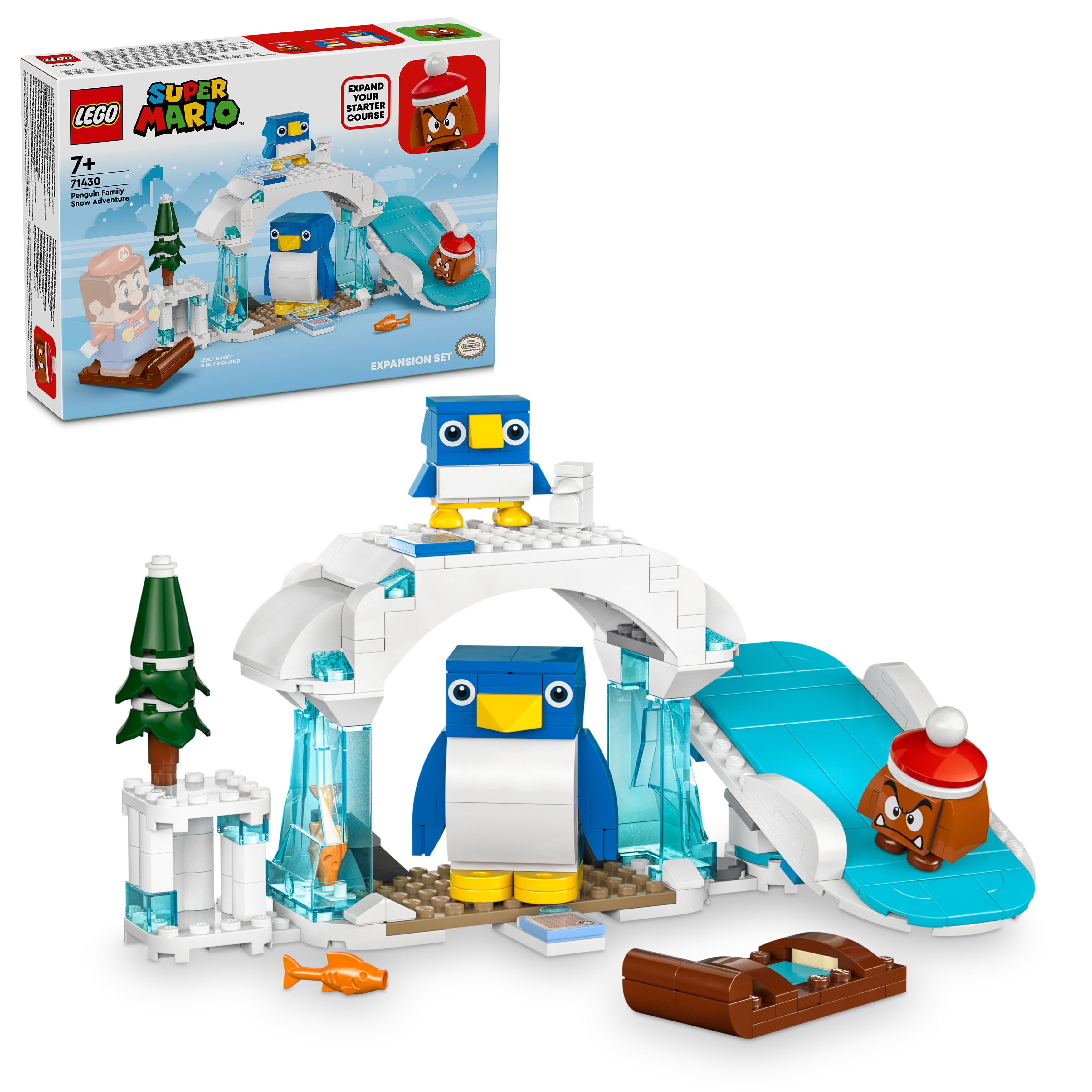LEGO Super Mario - Ekstrabanesettet penguinfamiliens vintereventyr (71430) - Leker