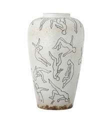 Bloomingville - Adah Vase, Nature, Stoneware (82058559)