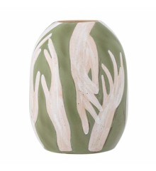 Bloomingville - Adalena Vase, Green, Stoneware (82060824)