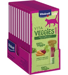 Vitakraft - 11 x Veggies Liquid Carrot 6x15g