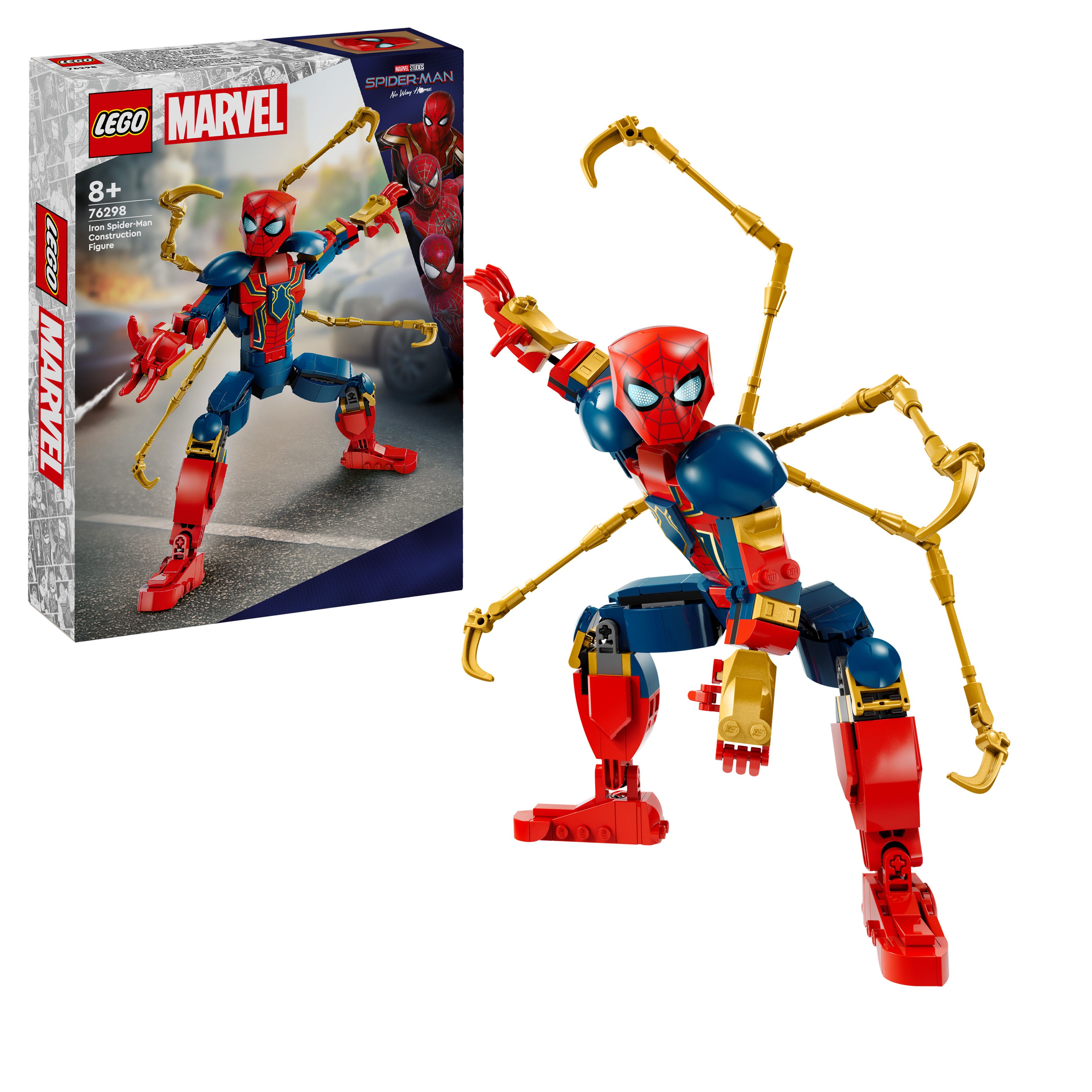 LEGO Super Heroes - Byggefigur av Iron Spider-Man (76298) - Leker