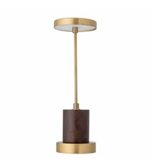 Bloomingville - Chico Portable Lamp, Rechargeable, Brass, Metal (82068117)