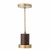 Bloomingville - Chico Portable Lamp, Rechargeable, Brass, Metal (82068117) thumbnail-1