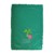Rice - Cotton Tea Towel Ravishing Radish Print and Embroidery in Green thumbnail-1