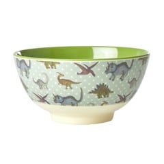 Rice - Melamine Bowl Medium 700 ml New Dino Print