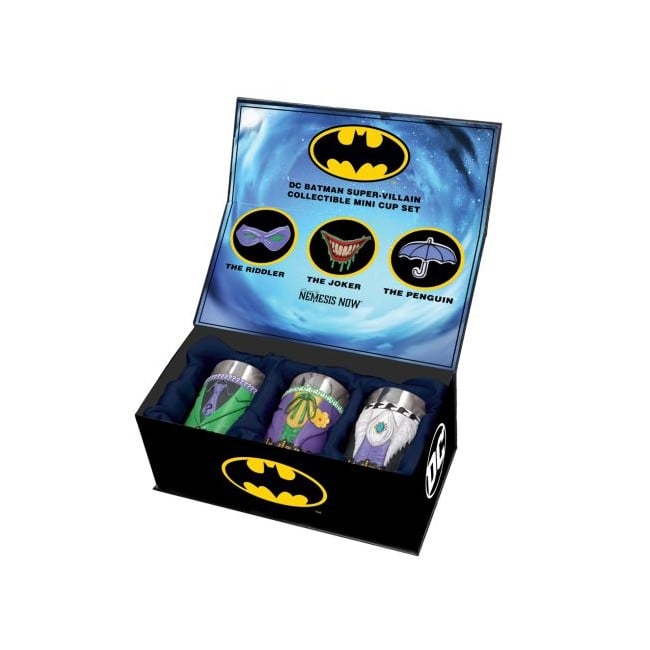 DC Batman Super-Villain Collectible Mini Cup Set