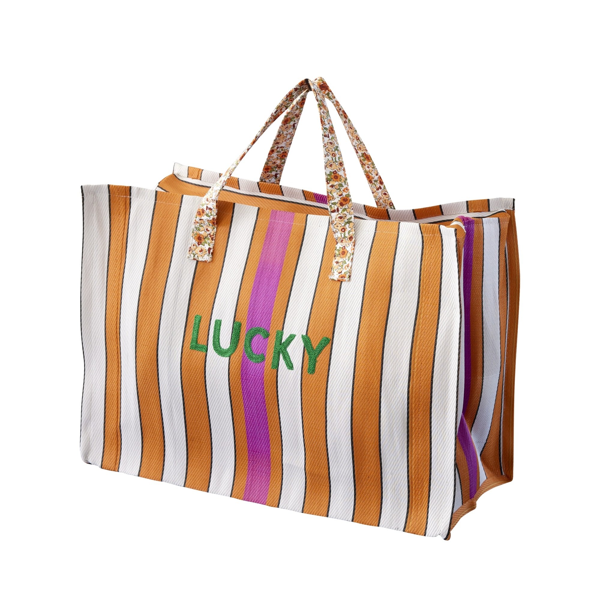Rice - Recycled Weekend Bag Lucky Print