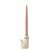 Bloomingville - Trudy Candlestick, White, Stoneware (82060865) thumbnail-4